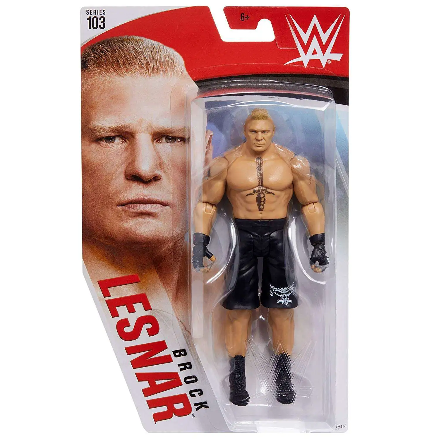 WWE Mattel Basic Series Brock Lesnar Wrestling Action Figure 
