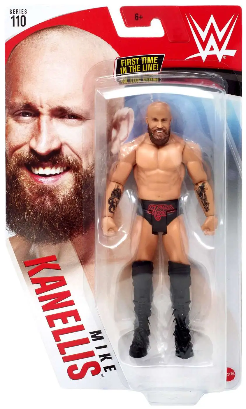 Vanding champignon Spiritus WWE Wrestling Series 110 Mike Kanellis 6 Action Figure Name on Shorts  Mattel Toys - ToyWiz