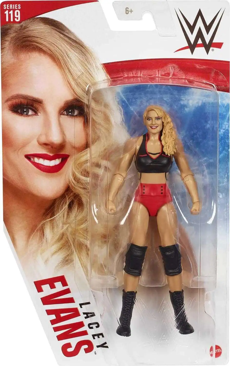 WWE Wrestling Series 119 Lacey Evans Action Figure [Red Shorts, Chase Version, Damaged Package]