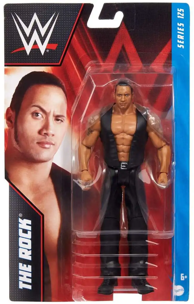 WWE Wrestling Series 125 The Rock Action Figure
