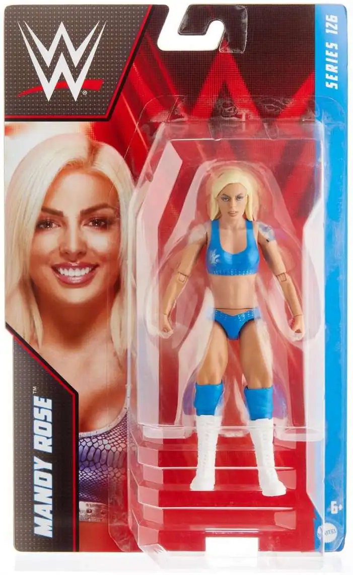 WWE Mandy Rose Wrestling Action Figure 6.5” Serie 91 Mattel 