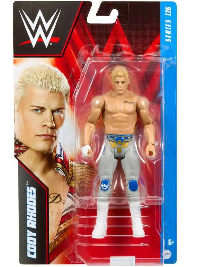 WWE Wrestling Series 136 Cody Rhodes Action Figure