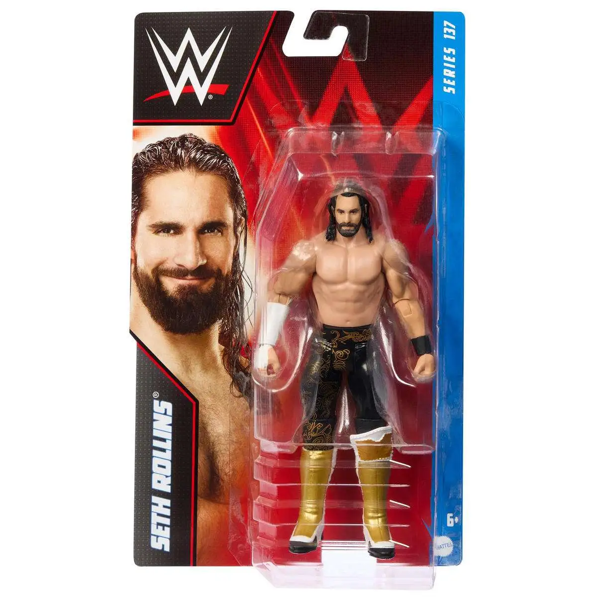 WWE Wrestling Series 137 Seth Rollins Action Figure [Chase Version, Bandage on Right Arm]