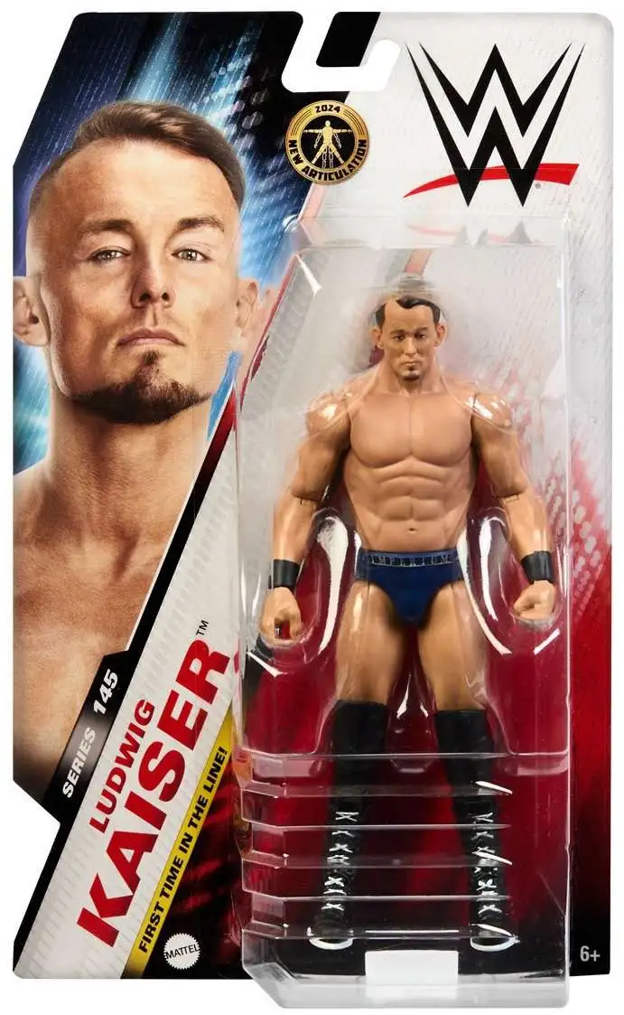 WWE Wrestling Series 145 Ludwig Kaiser Action Figure [Blue Trunks]