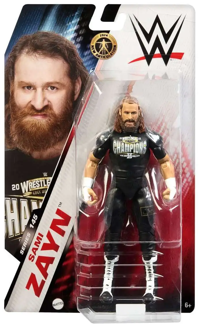 WWE Wrestling Series 145 Sami Zayn Action Figure (Pre-Order ships November)