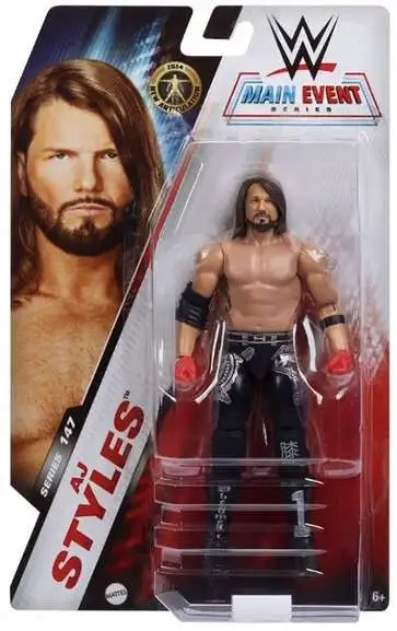WWE Wrestling Main Event Series 147 AJ Styles Action Figure