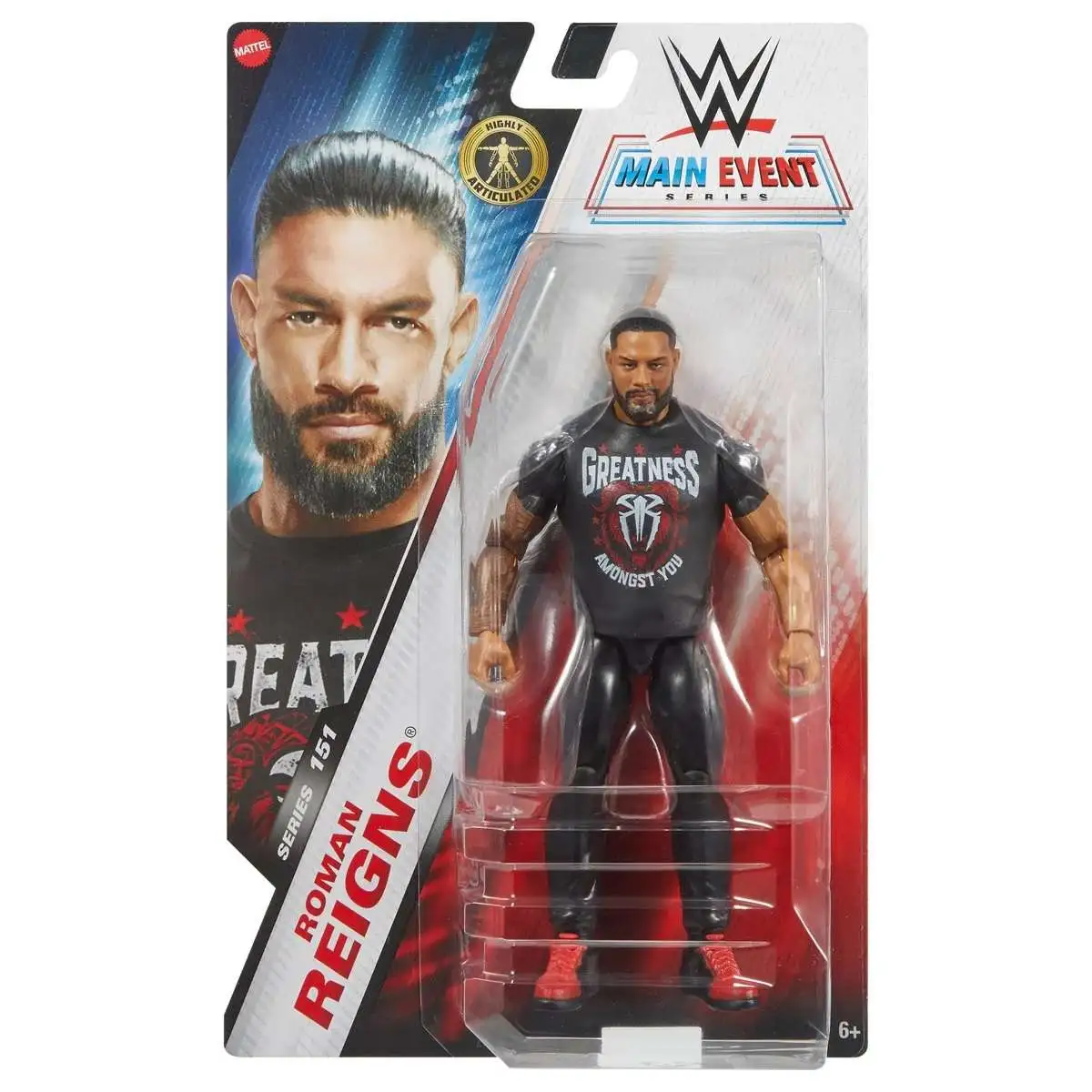 WWE Wrestling Main Event Series 151 Roman Reigns Action Figure