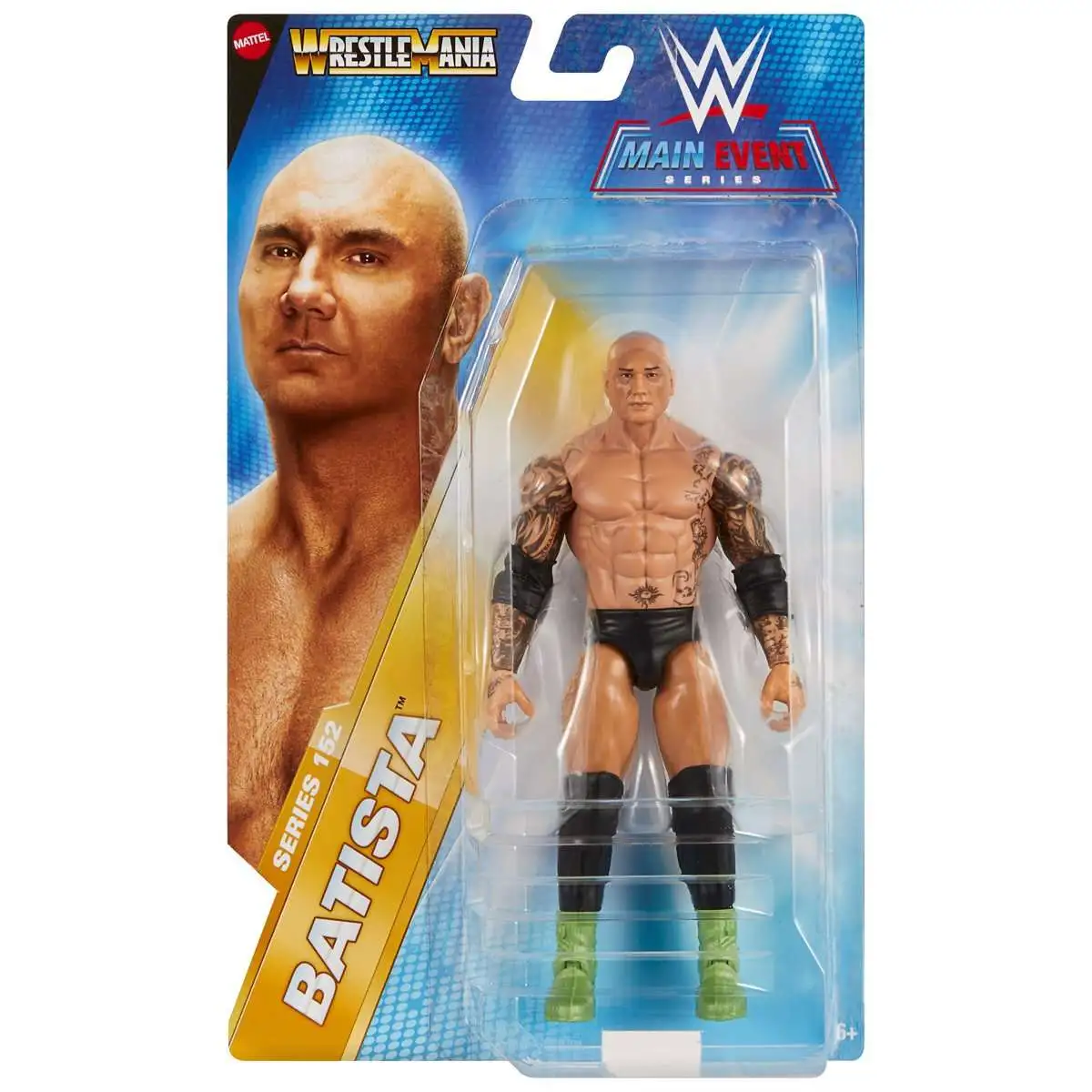 WWE Wrestling Main Event Series 152 Batista Action Figure (Pre-Order ships January)