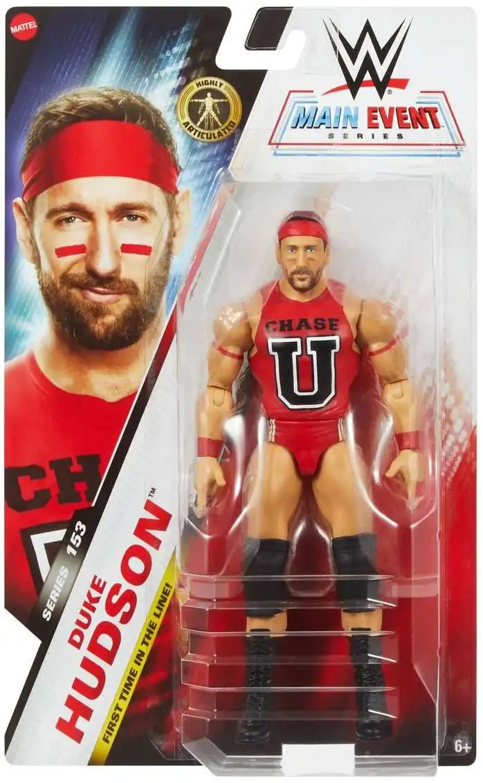 WWE Wrestling Main Event Series 153 Duke Hudson Action Figure