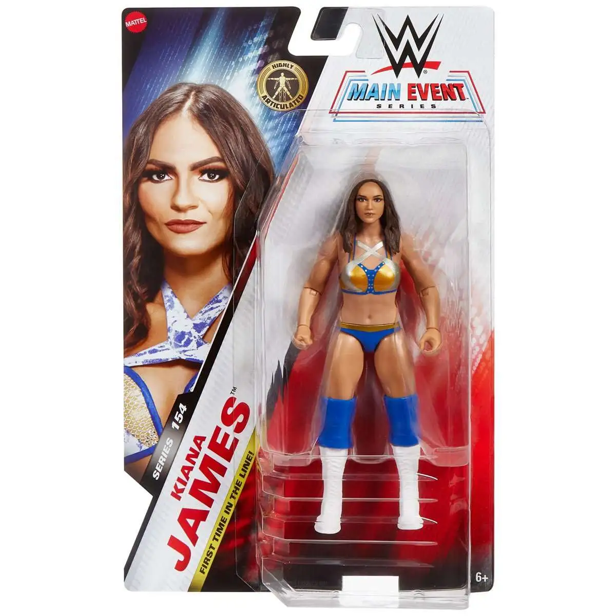 WWE Wrestling Main Event Series 154 Kiana James 6 Action Figure