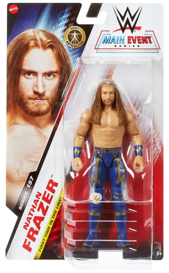 WWE Wrestling Main Event Series 157 Nathan Frazer 6 Action Figure