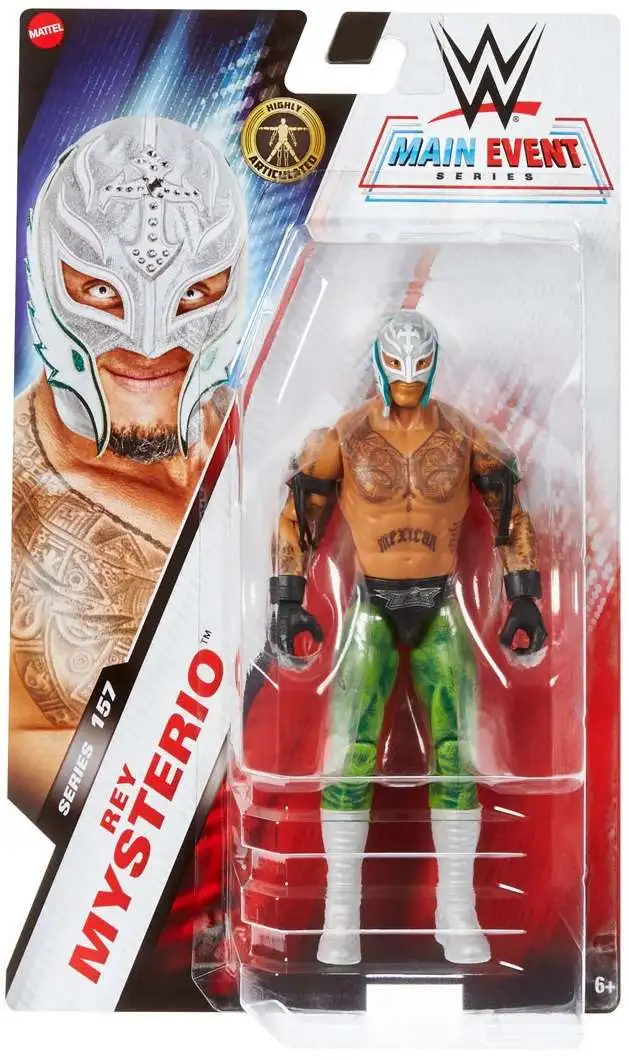 『WWE』MYSTERIO&MATT フィギュア WWE Wrestling Main Event Series 157 Rey Mysterio 6 Action