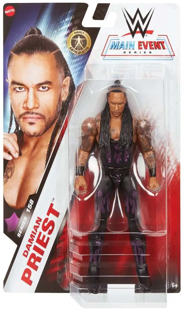 WWE Wrestling Main Event Series 158 Damian Priest 6 Action Figure WWE Wrestling Main Event Series 158 Damian Priest 6 Action Figure