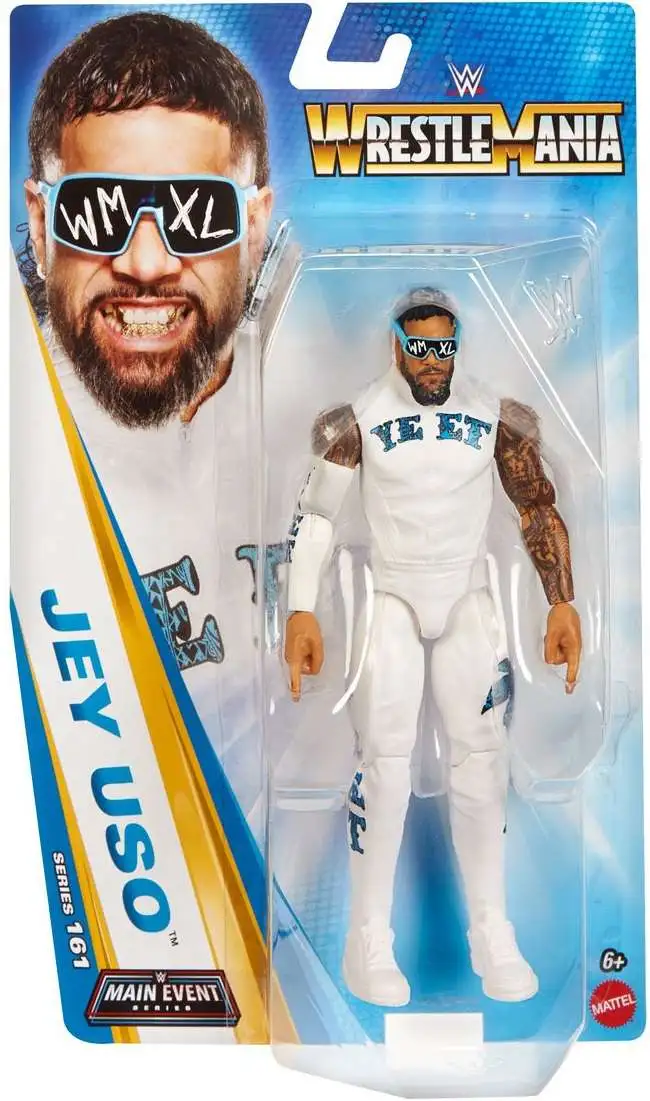 WWE Wrestling Main Event Series 161 Jey Uso 6 Action Figure Mattel