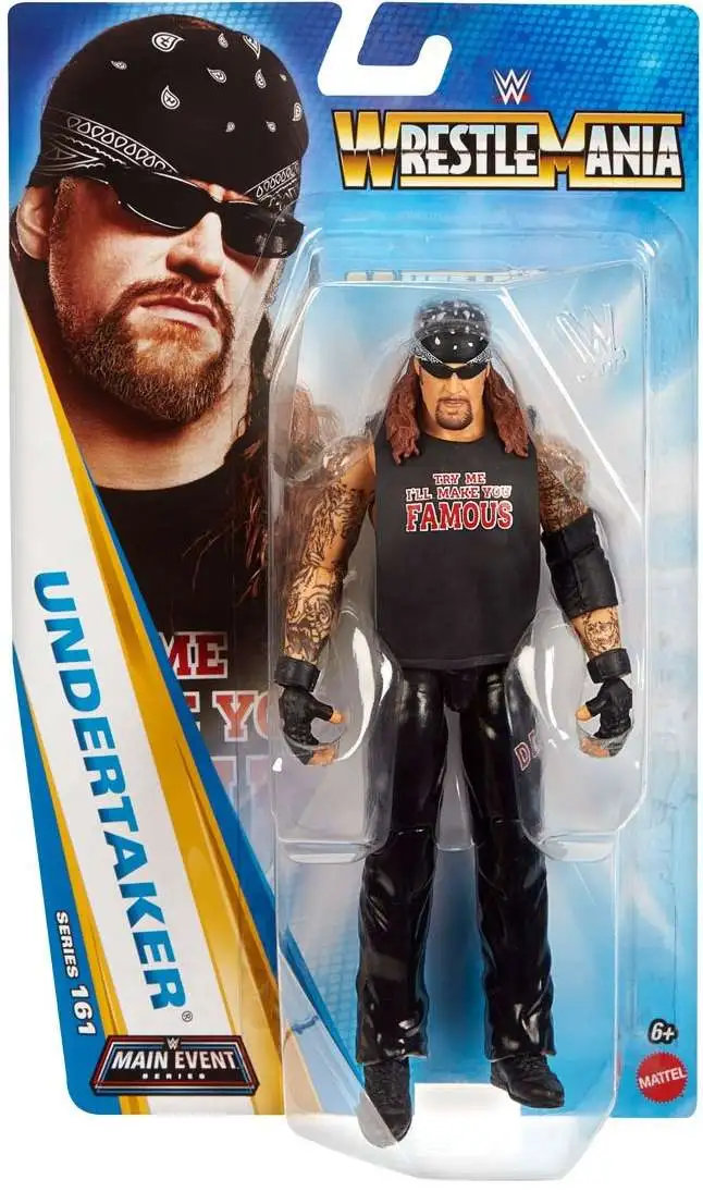 WWE Wrestling Main Event Series 161 Undertaker 6 Action Figure