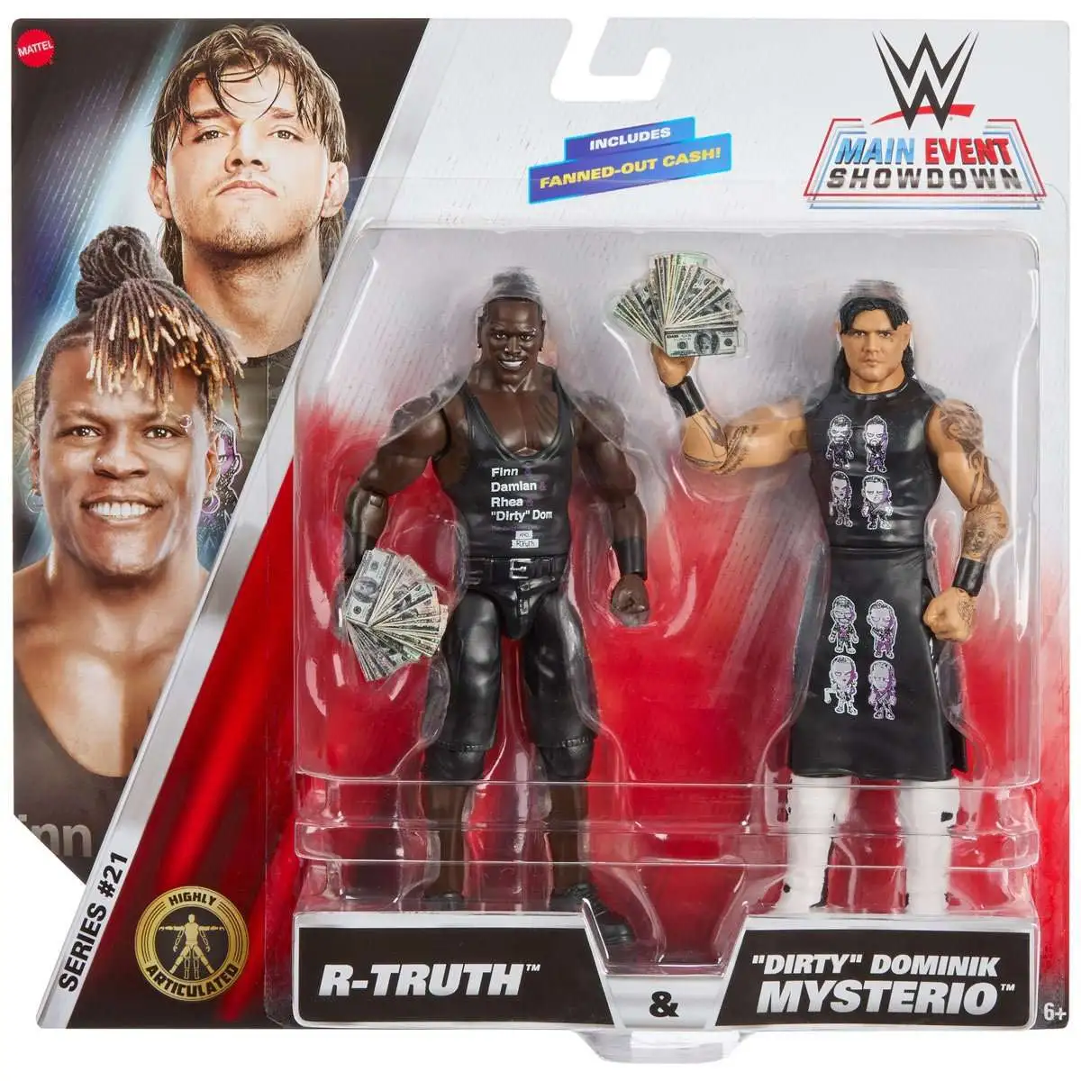 WWE Wrestling Main Event Showdown Series 21 R-Truth Dominik
