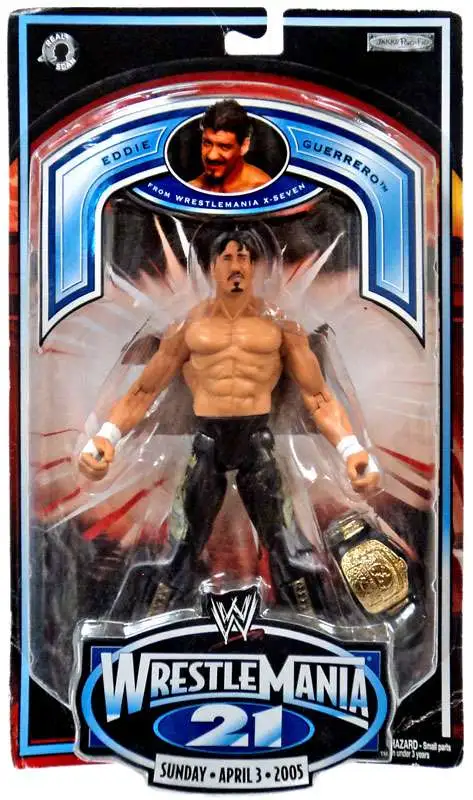 WWE Wrestling WrestleMania 21 Series 2 Eddie Guerrero Exclusive Action Figure 