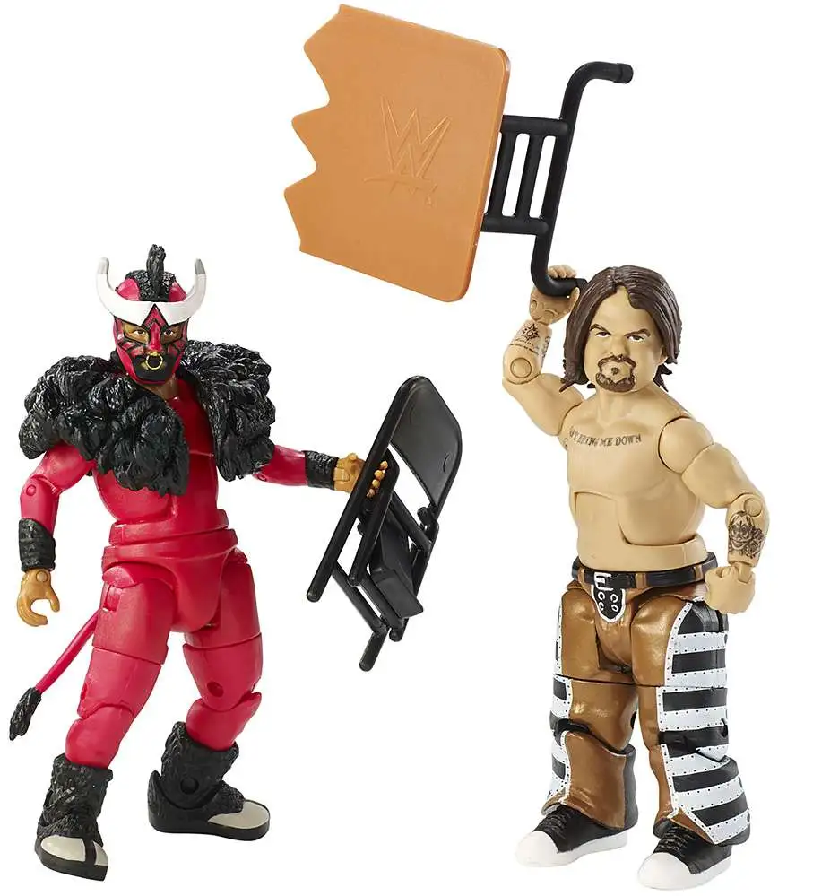 2014 Mattel WWE Hornswoggle & El Torito Battlepack 5 Inch Action Figures for sale online 
