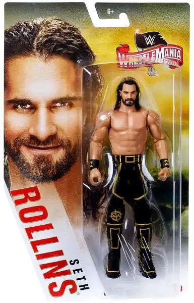 WWE Seth Rollins Wrestlemania 36 Series Basic Figure Mattel *DAMAGE 