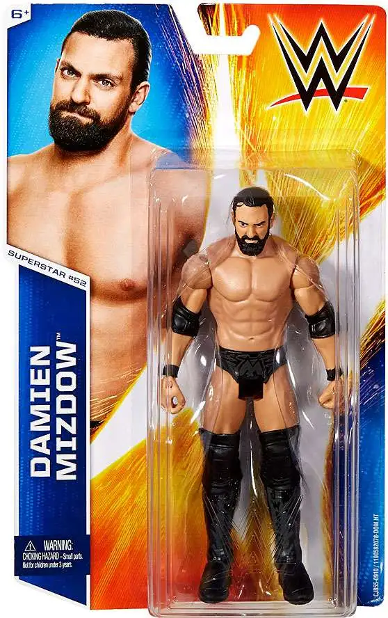 Damien Mizdow Sandow Basic Series 53 WWE Mattel Wrestling Figure 