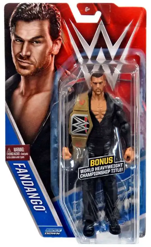 WWE Wrestling Series 58 Fandango Action Figure [World Heavyweight Championship Title]