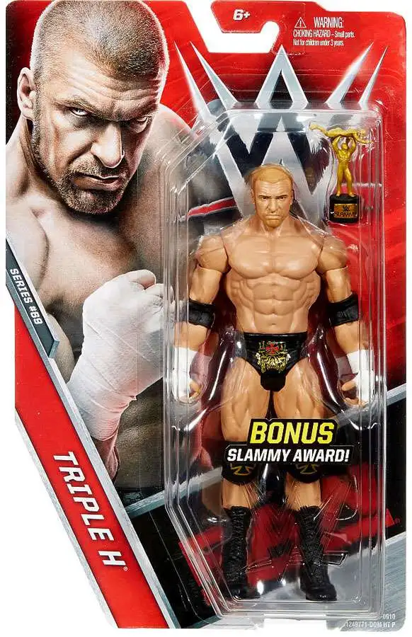 WWE Wrestling Series 69 Triple H Action Figure [Bonus Slammy Award]