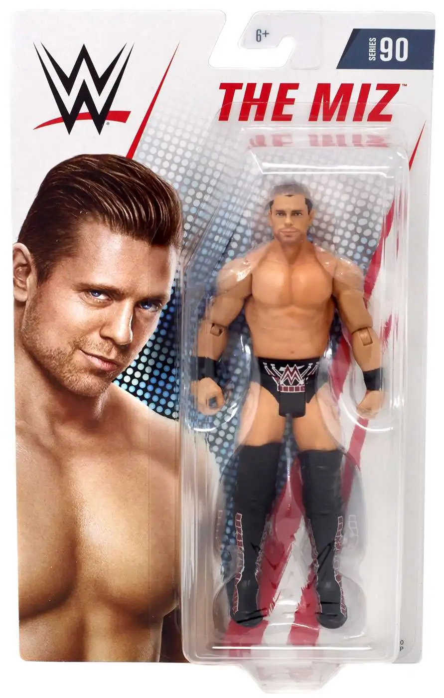 WWE WWF Mattel Basic Series 90 The Miz Wrestling Action Figure Boxed for sale online 