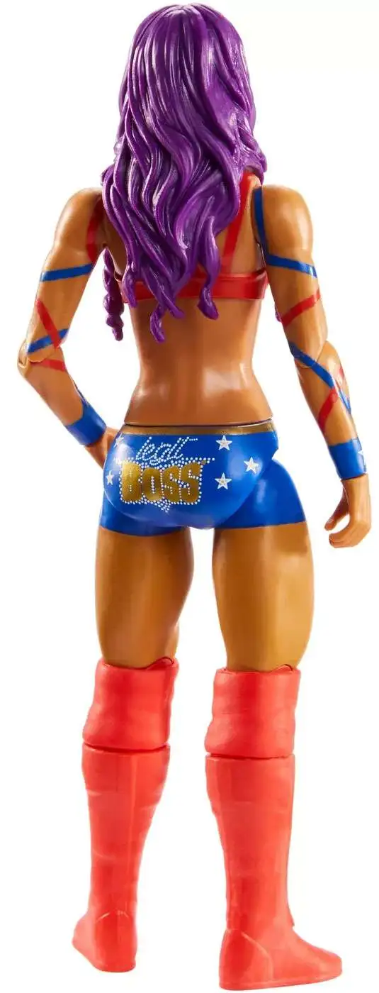 SASHA BANKS WWE Mattel Basic Core Series 96 Wrestling Action Figure 