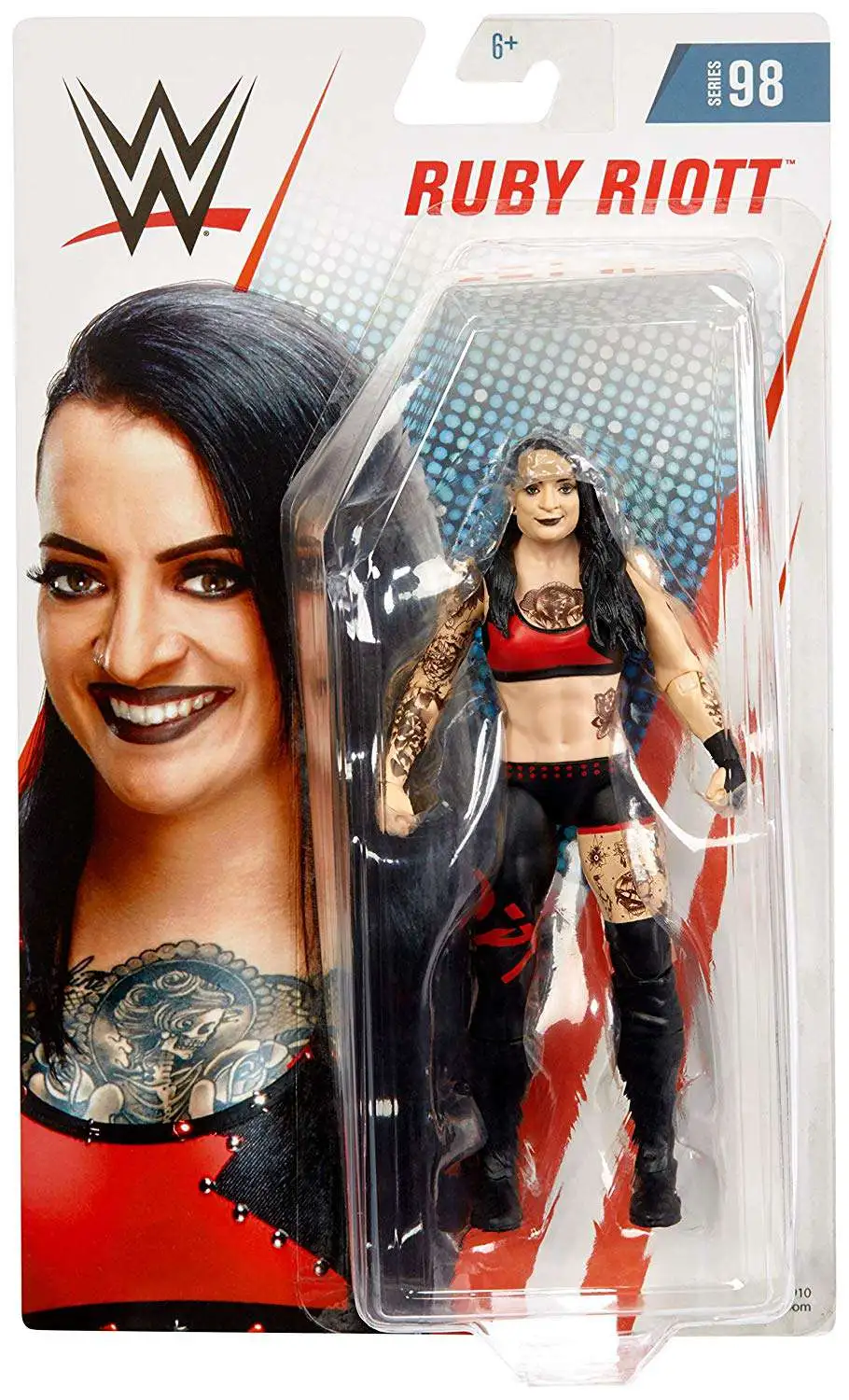 910px x 1500px - WWE Wrestling Series 98 Ruby Riott 6 Action Figure Mattel Toys - ToyWiz