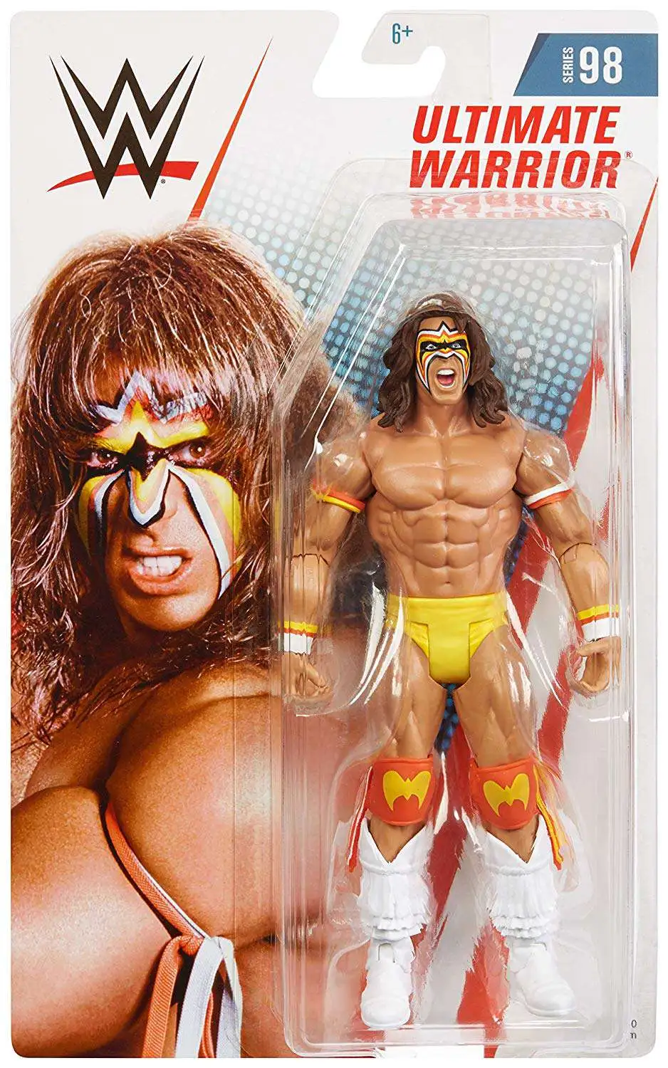 WWE Wrestling Series 98 Ultimate Warrior Action Figure