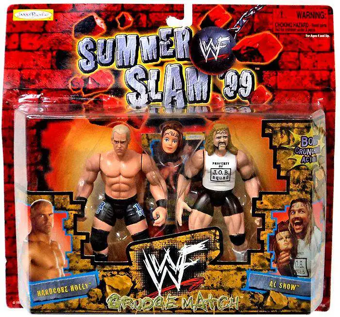WWE Wrestling Summer Slam '99 Grudge Match Hardcore Holly vs. Al Snow Action Figure 2-Pack