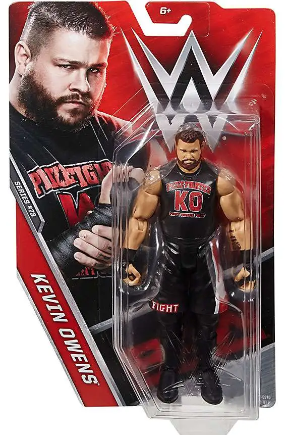 Details about   MATTEL WWE FAN CENTRAL KEVIN OWENS FIGURE INCLUDES SLAM BAND 7" TALL 