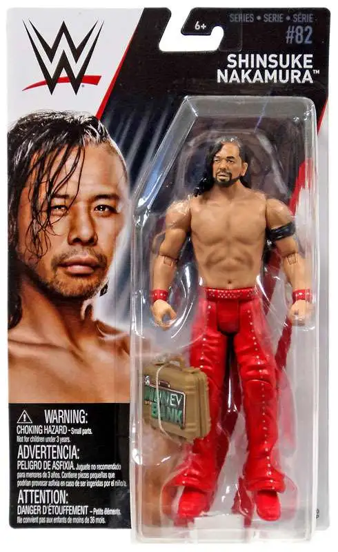 WWE Wrestling Series 82 Shinsuke Nakamura Action Figure [Money in the Bank, Damaged Package]