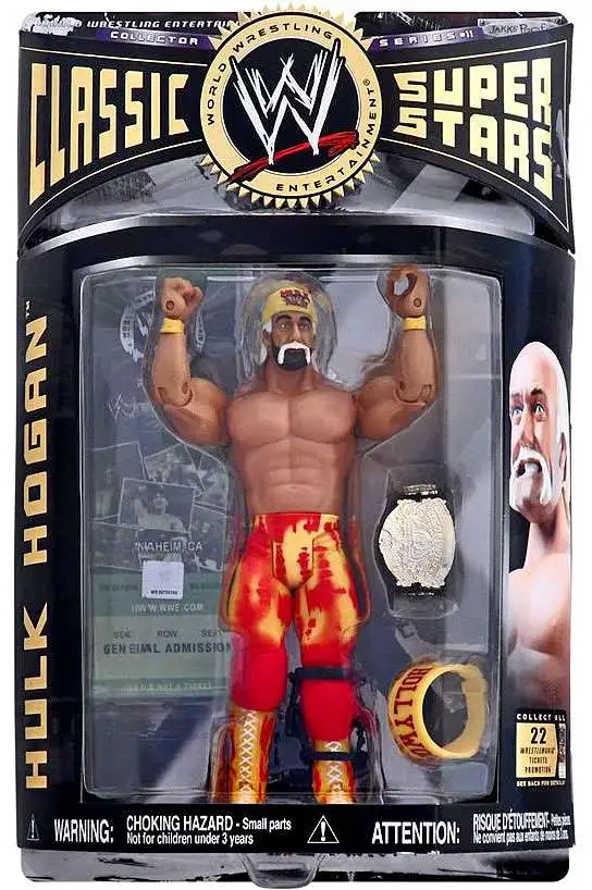 Jakks Pacific WWE Classic Superstars Hulk Hogan Action Figure 2006 Series 11 for sale online 