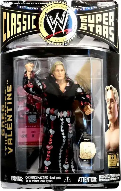 WWE Wrestling Classic Superstars Series 10 Greg The Hammer Valentine Action Figure