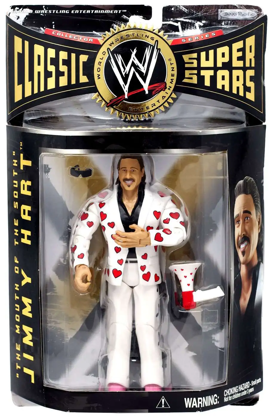 Veilig hurken haspel WWE Wrestling Classic Superstars Series 7 Jimmy Hart Action Figure Jakks  Pacific - ToyWiz
