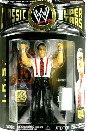 WWE Wrestling Classic Superstars Series 11 I.R.S. Action Figure Action Figure [Mike Rotundo]