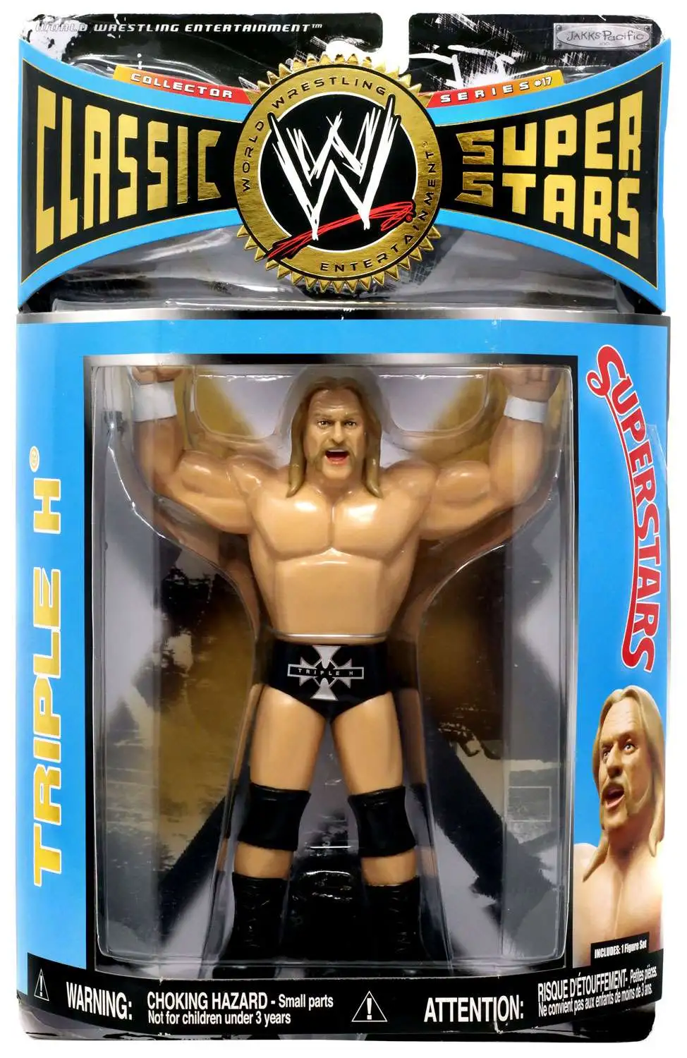 WWE Wrestling Classic Superstars Series 17 Triple H Action Figure [Damaged Package]