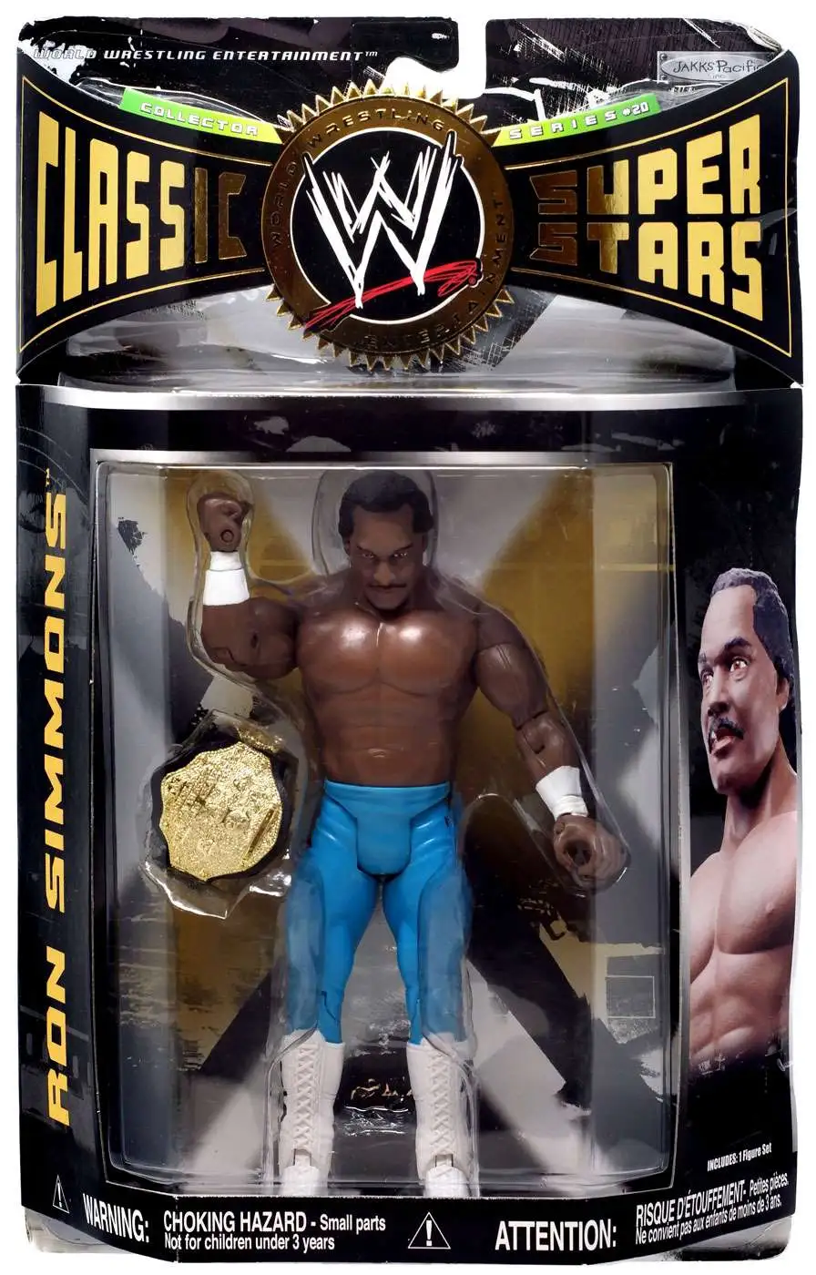 WWE Wrestling WCW Classic Superstars Series 20 Ron Simmons Action