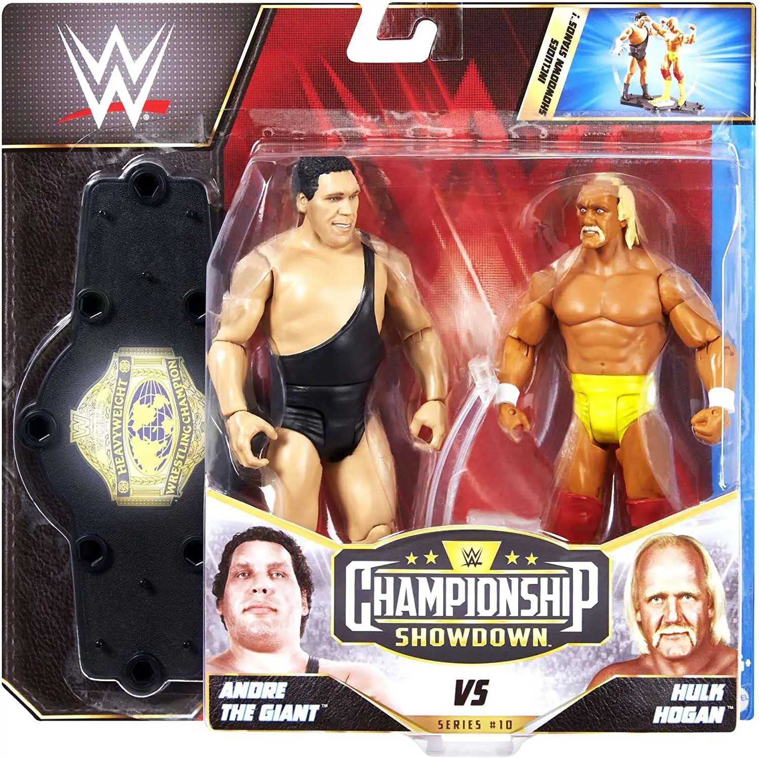 WWE Wrestling Championship Showdown Series 10 Hulk Hogan vs Andre