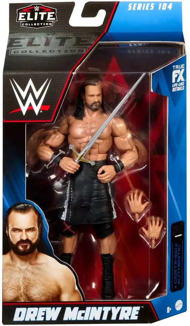 WWE Wrestling Elite Collection Series 104 Drew McIntyre Action Figure