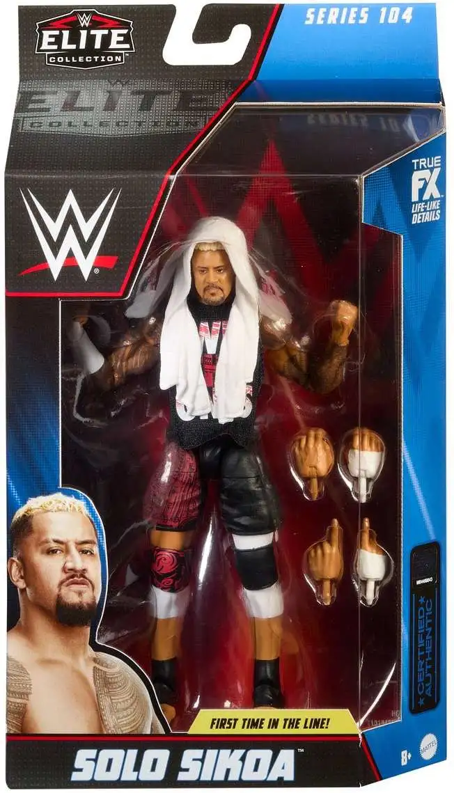 WWE Wrestling Elite Collection Series 104 Solo Sikoa Action Figure