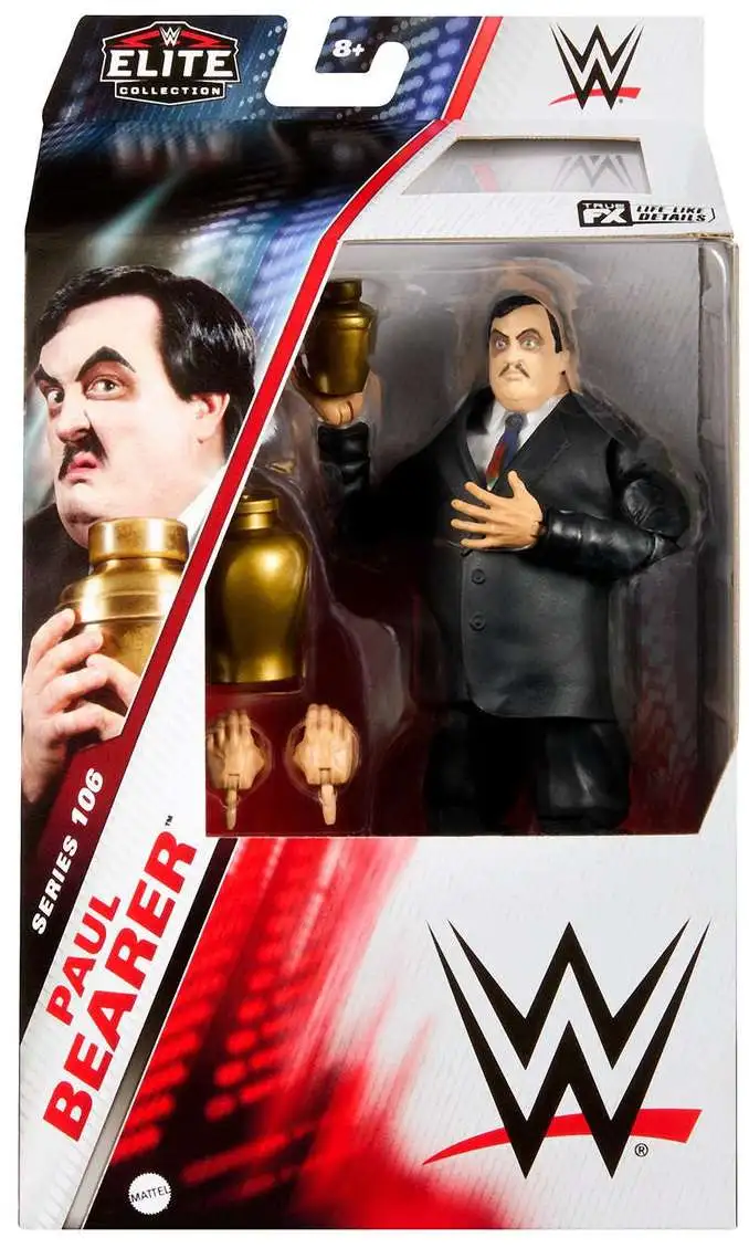WWE Wrestling Elite Collection Series 106 Paul Bearer Action Figure [Black Suit]