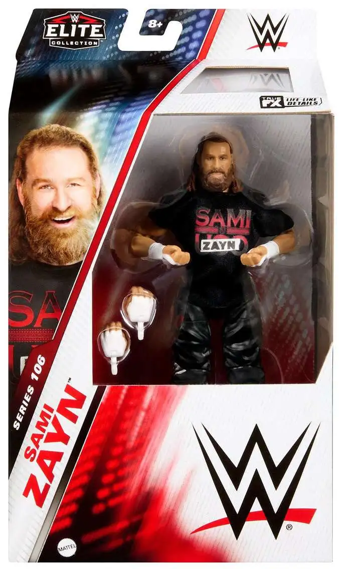 WWE Wrestling Elite Collection Series 106 Sami Zayn Action Figure ...