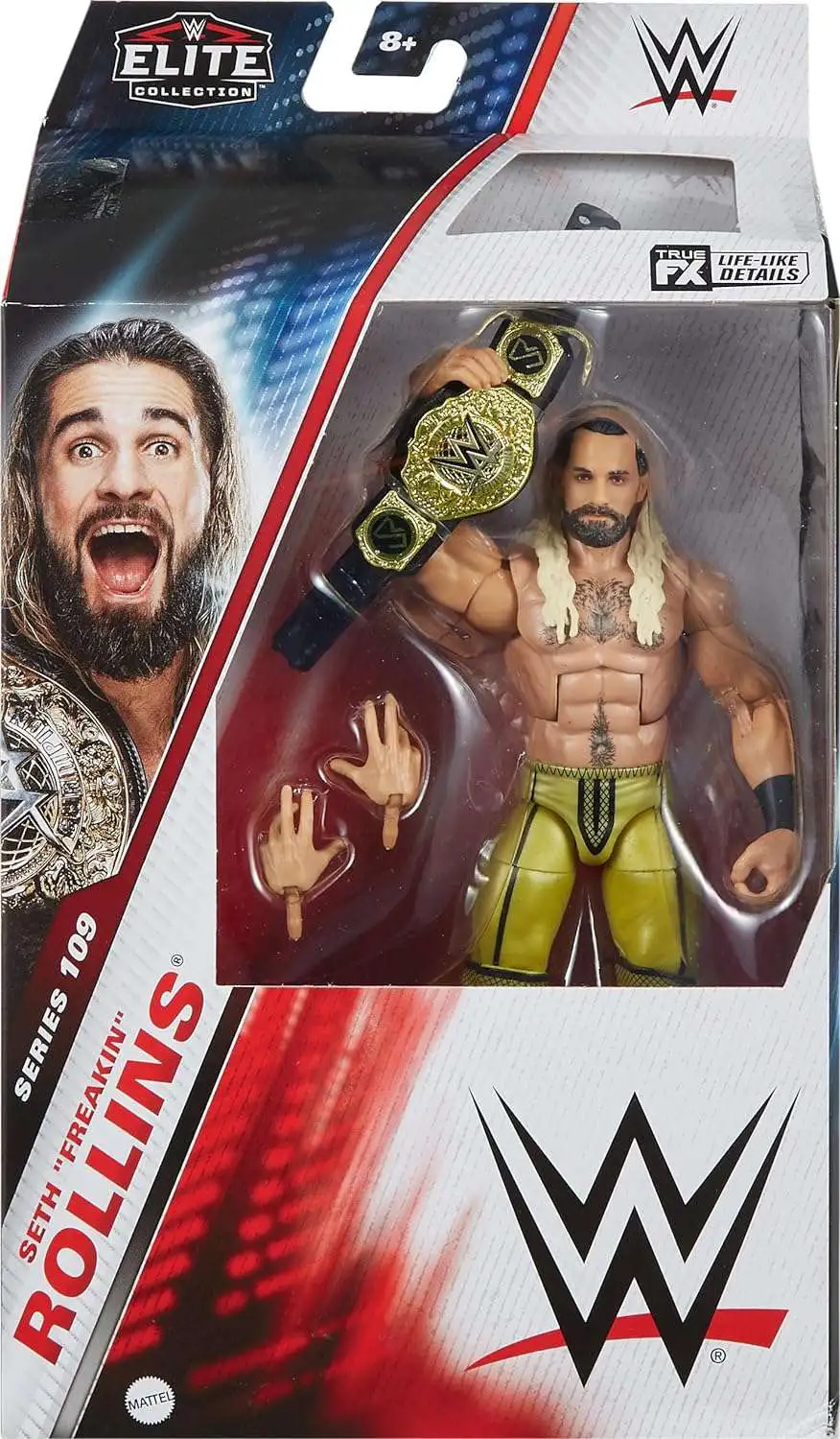 WWE Wrestling Elite Collection Series 109 Seth Freakin Rollins Action ...