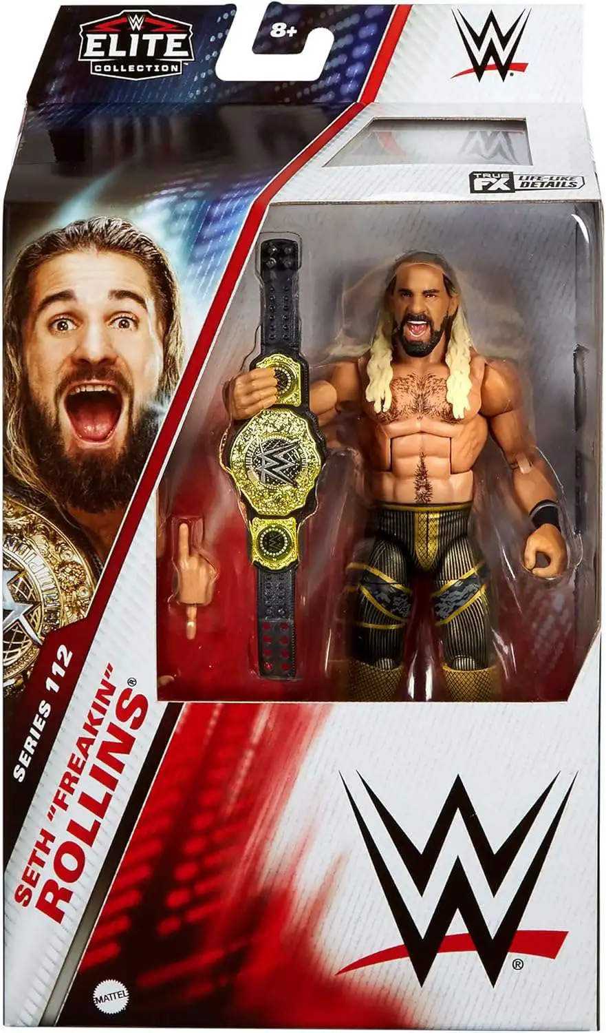 WWE Elite Ultimate Seth Rollins 新品未開封 WWE Ultimate Edition Seth Rollins Action Figure with