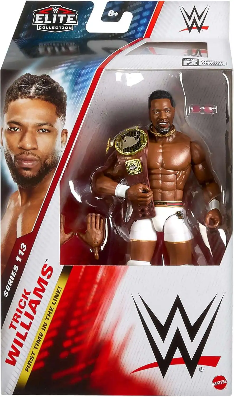 WWE Wrestling Elite Collection Series 113 Trick Williams Action Figure