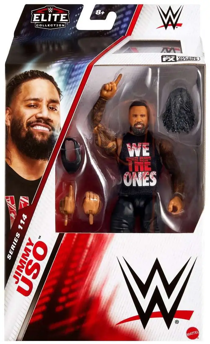 WWE Wrestling Elite Collection Series 114 Jimmy Uso Action Figure