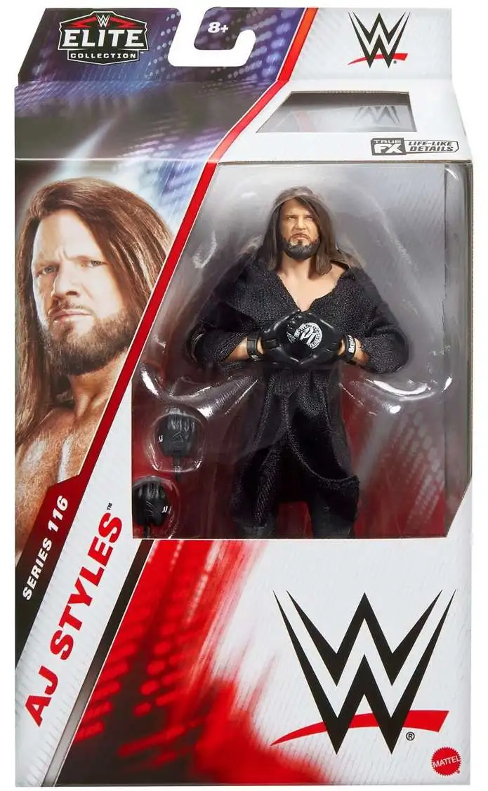 WWE Wrestling Elite Collection Series 116 AJ Styles Action Figure