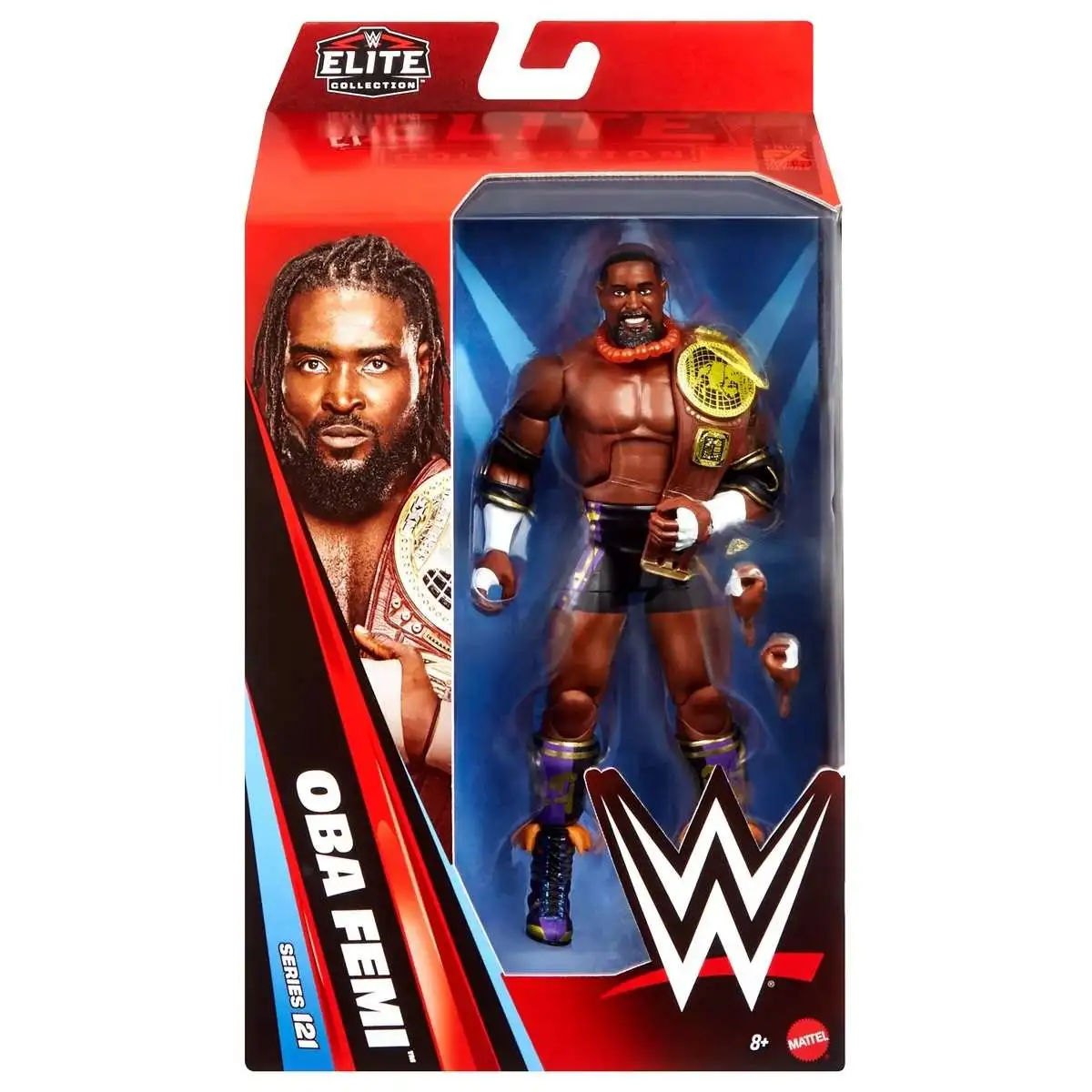 WWE Wrestling Elite Collection Series 121 Oba Femi Action Figure